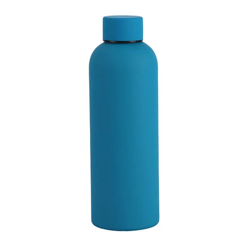 bouteille isotherme bleue