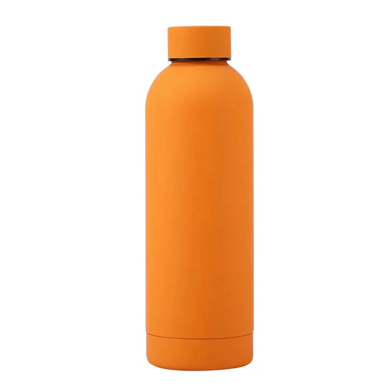 bouteille isotherme orange pâle