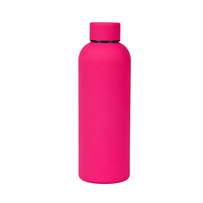 bouteille isotherme rose foncée