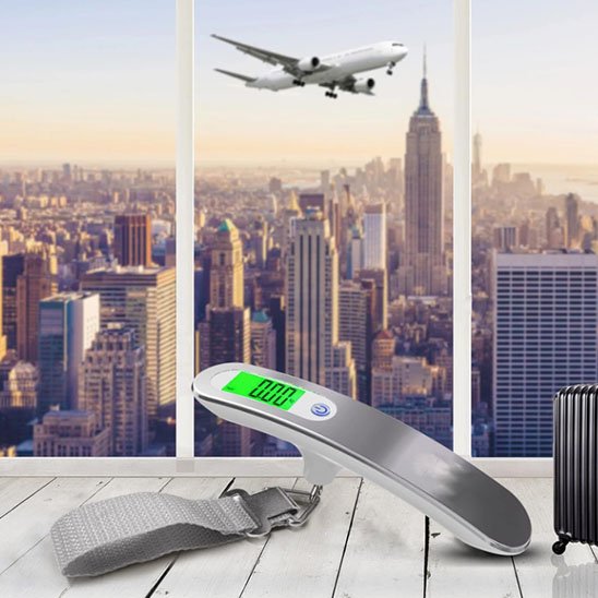 Pese bagage pour aéroport