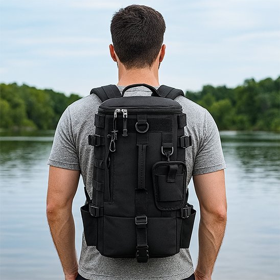 SAC À DOS POUR LA PÊCHE | Rangements organisés - Voyage Randonnée