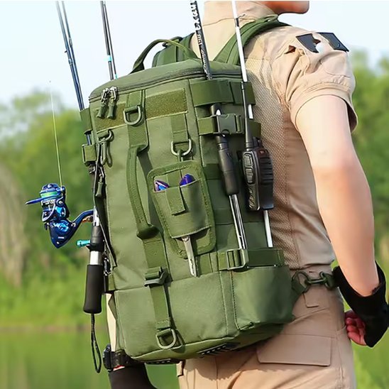 SAC À DOS POUR LA PÊCHE | Rangements organisés - Voyage Randonnée