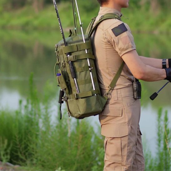 SAC À DOS POUR LA PÊCHE | Rangements organisés - Voyage Randonnée