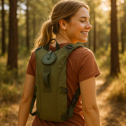 sac d'hydratation femme forêt