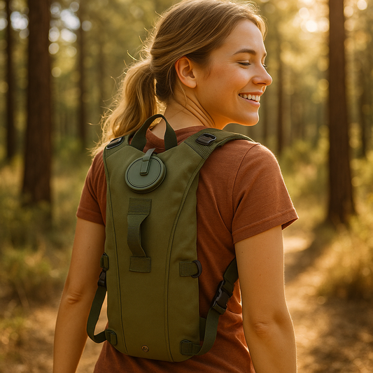 sac d'hydratation femme forêt