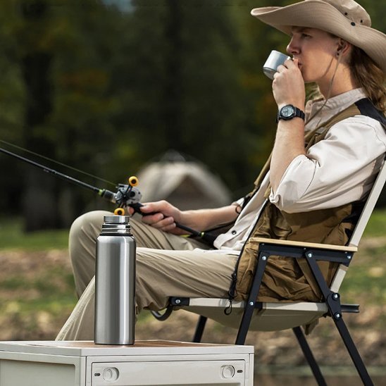 THERMOS CAFÉ | Enfin chaud - Voyage Randonnée