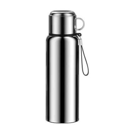 thermos café enfin chaud argenté